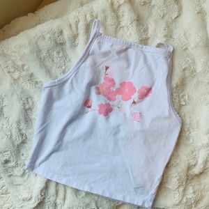 Cherry blossom tank top